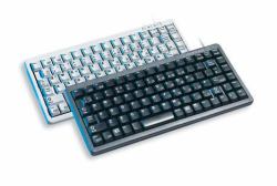CHERRY Compact G84-4100, light grey, CH keyboard USB + PS/2  - UK version