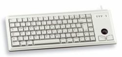 CHERRY G84-4400 TRACKBALL KEYBOARD Corded, USB, Light Grey, [QWERTY - UK]  - UK version