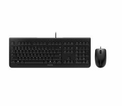 CHERRY DC 2000 keyboard Mouse included Universal USB QWERTY US English Black  - German version