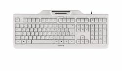 CHERRY KC 1000 SC keyboard Office USB QWERTY US English Grey  - UK version