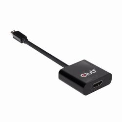 CLUB3D Mini DisplayPort 1.2 to HDMI 2.0 UHD Active Adapter 