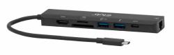 CLUB3D CSV-2553 interface hub USB Type-C 5000 Mbit/s Black 