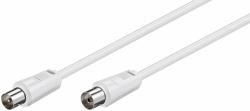 Microconnect COAX025W coaxial cable 2.5 m White 