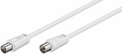 Microconnect COAX050W coaxial cable 5 m White 