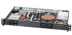 Supermicro CSE-510T-200B computer case Black 200 W 