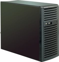 Supermicro 732I-500B Mid-Tower Black Workstation Case with 500W 80PLUS Bronze Power Supply 