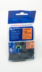 CTS Comp Brother P-Touch TZe-C31 Labelling Tape Cassette Black on Fluorescent Yellow also for TZ-C31