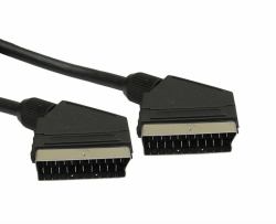 Cables Direct 1SS-15 SCART cable 15 m SCART [21-pin] Black 