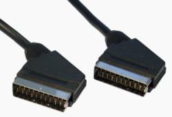 Cables Direct 2SS-01-075 SCART cable 0.75 m SCART [21-pin] Black 