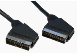 Cables Direct 2SS-01 SCART cable 1.5 m SCART [21-pin] Black 