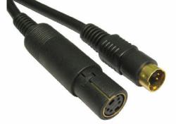 Cables Direct S-Video 5m S-video cable S-Video [4-pin] Black 