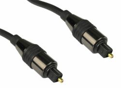 Cables Direct 4OPT-102H audio cable 2.5 m TOSLINK Black 