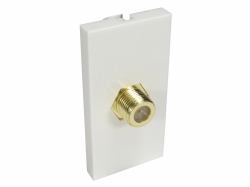 Cables Direct AV-MOD1FCONN socket-outlet TV White 