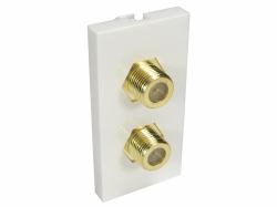 Cables Direct AV-MOD2FCONN socket-outlet White 