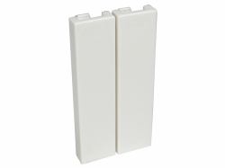 Cables Direct AV-MODQBLANK wall plate/switch cover White 