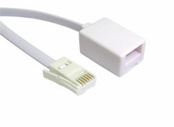 Cables Direct BT/BT 10m White 