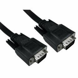 Cables Direct CDEXFLAT-03K VGA cable 3 m VGA [D-Sub] 