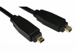 Cables Direct CDL-150EE2M FireWire cable 2 m 4-p Black 