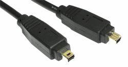 Cables Direct CDL-150EE5M FireWire cable 5 m 4-p Black 