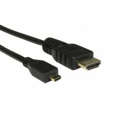 Cables Direct CDLHD4-MICRO050 HDMI cable 5 m HDMI Type A [Standard] HDMI Type D [Micro] Black 