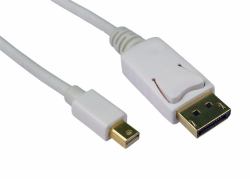 Cables Direct Mini DP - DP 5m Mini DisplayPort DisplayPort White 