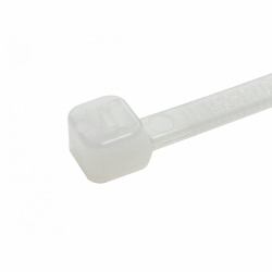 Cables Direct CDL 200mm x 4.8mm White Ties-100PK