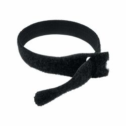 Cables Direct CDL 200mmx12mm Velc Ties Blk 25pk