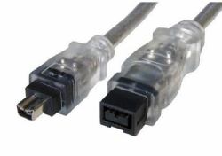 Cables Direct IEEE-100 FireWire cable 2 m 9-p 6-p Black 