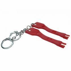 Cables Direct NLRJ45-PB04 port blocker Port blocker key RJ-45 Red Plastic 1 pc[s] 