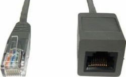 Cables Direct 2m CAT 5e networking cable Grey Cat5 
