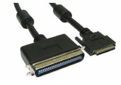 Cables Direct 2m, CN50 M/U2CN68 M, SCSI-5 SCSI cable Black External Centronics C50 68-p 