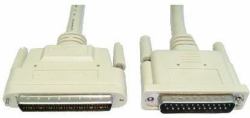 Cables Direct 1m HP68/D25 M/M SCSI cable Beige External DB68/HP DB25 