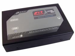 Cables Direct USB2-HDMILAN AV extender AV transmitter & receiver Black 