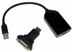 Cables Direct USB 3.0 to HDMI USB graphics adapter 2048 x 1152 pixels Black 