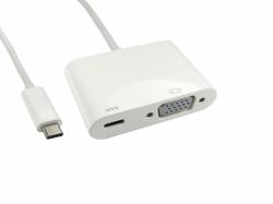 Cables Direct USB3C-VGACAB-WPD White 