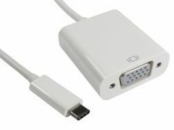 Cables Direct USB3C-VGACAB USB graphics adapter 2048 x 1152 pixels White 