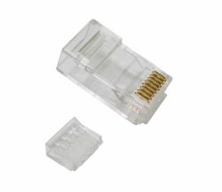 Cables Direct Cat 6 RJ-45 Plug [100pack] RJ45 Transparent 