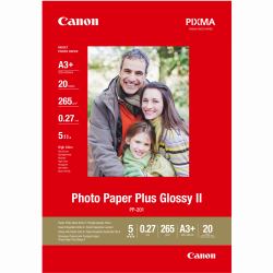 Canon PP-201 Glossy II Photo Paper Plus A3 Plus - 20 Sheets 