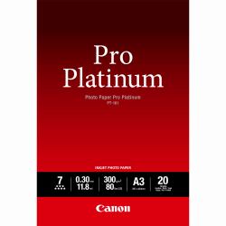 Canon PT-101 Pro Platinum Photo Paper A3 - 20 Sheets 