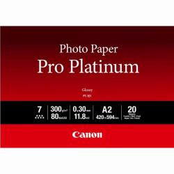 Canon PT-101 Pro Platinum Photo Paper A2 - 20 Sheets 