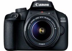 Canon EOS 4000D + EF-S 18-55mm III SLR Camera Kit 18 MP 5184 x 3456 pixels Black 
