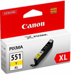 Canon CLI-551XL Y w/sec ink cartridge 1 pc[s] Original High [XL] Yield Yellow 