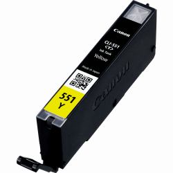 Canon CLI-551Y Yellow Ink Cartridge 