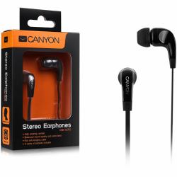 Canyon CNE-CEP2B headphones/headset Wired In-ear Music Black 