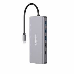 Canyon DS-12 USB 3.2 Gen 1 [3.1 Gen 1] Type-C Grey 