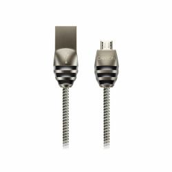 Canyon CNS-USBM5DG USB cable USB 2.0 1 m Micro-USB A USB A Black, Grey 