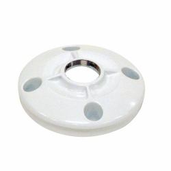 Chief 6 Inch [152 mm] Speed-Connect Ceiling Plate in White 