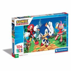 Clementoni Sonic Jigsaw puzzle 104 pc[s] Comics 