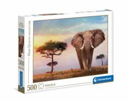 Clementoni African Sunset Jigsaw puzzle 500 pc[s] Animals 