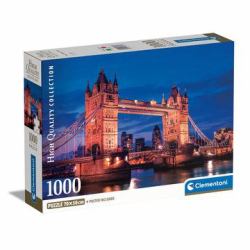 Clementoni Tower Bridge At Night Jigsaw puzzle 1000 pc[s] Buildings 